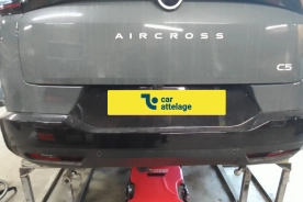 Citroën C5 Aircross Avec La rotule d’attelage démontable sans outil