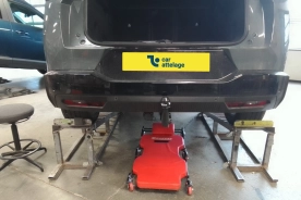 Citroën C5 Aircross Avec La rotule d’attelage démontable sans outil