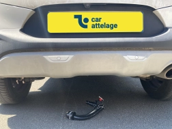 Kia Stonic Avec La rotule d’attelage démontable sans outil