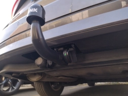 Skoda Octavia Break Avec La rotule d’attelage démontable sans outil