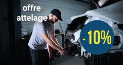 Car Attelage : –10 % sur votre pose d’attelage complète !