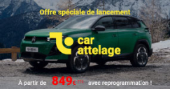 La nouvelle C5 AirCross est déjà prise en charge chez Car Attelage !